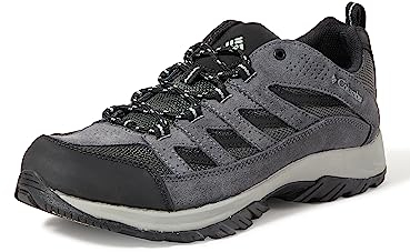 Columbia Crestwood, Scarpe da escursionismo Uomo, Shark/Columbia Grey, 42.5 EU