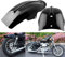 TESWNE Custom Black Rear Fender Mudguard For Motorcycle Cruiser Chopper Bobber Café Racer for Honda Shadow for Yamaha V Star