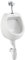 Roca,Mini Urinal,Pack (urinario Mini, fluxor Instant),Blanco,300mm x 250mm x 420mm,A35T145000