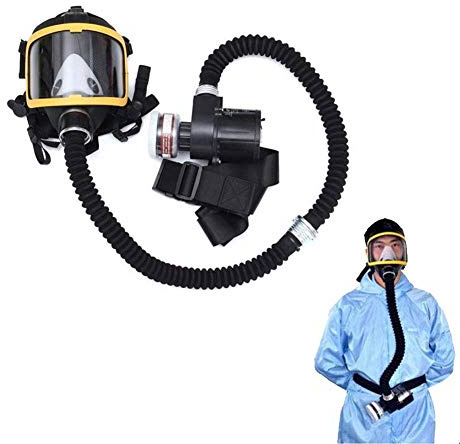 Bulk Masque à Gaz Respirateur Réutilisable Alimentation électrique en air adapté aux peintures solvants & polyuréthanes et aux poussières