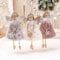 3 Stück Weihnachten Engel Ornamente Plüsch Weihnachten Engel Puppen Weihnachtsbaum Anhänger Ornament für Weihnachtsfeiertag Party Wohnkultur, Geschenk für Kinder