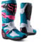 Fox Racing Stivali da motocross unisex per bambini, blu Maui, 15 EU