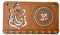 My Dream Carts Ganesha Om Chakra Porte-clés pour articles de décoration d'intérieur | Décoration murale élégante | Porte-clés artisanal | Porte-clés en bois pour bureau | Organiseur de clés en bois