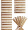 QINGLANG 26PCS Alphabetical Vinyl Record Dividers A-Z Wooden Record Separator for Horizontal Vertical Vinyl Record Storage Alphabetize Organizer for Album CD DVD Media Book Shelf Storage