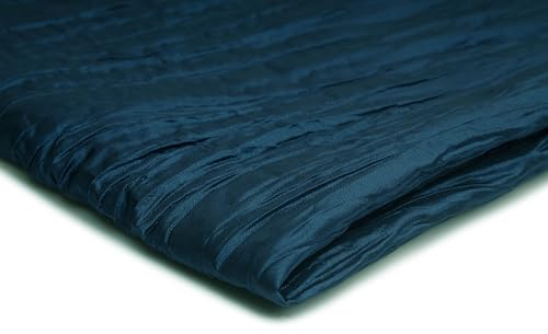 Taft Stoff zerdrücken, 50 x 145 cm (Navy blau)