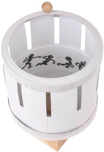 matches21 HOME & HOBBY Drehkino DIY Kartonbausatz Bastelset für Kinder ab 6 Jahren Lern-Bausatz