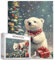 Merry Christmas Animals Jigsaw Puzzles für Erwachsene 1000 Stück, Xmas Cute Polar Bear Art Jigsaw Puzzle Colorful DIY Craft Puzzles for Home Decoration Gifts, Family Puzzle Perfect for Game Nights