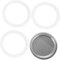 PAMINGONO 1juego Juntas De Silicona Para Cafetera Espresso De Tazas Incluye Filtro De Acero Inoxidable Y Juntas De Sellado Accesorios De Reemplazo Para Cafeteras Italianas Goteo