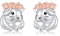 DAYLINLOVE Meerschweinchen Geschenke 925 Sterling Silber Meerschweinchen Stud Ohrringe Meerschweinchen Schmuck Geschenke für Frauen Meerschweinchen Liebhaber