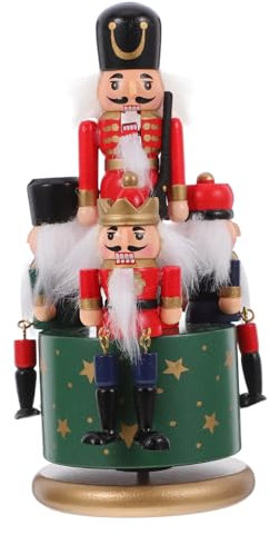 COLLBATH Caja Musical Pintada a Mano Decoración De Oficina Adorno De Escritorio Multifuncional