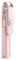 pistro Perche à selfie Bluetooth, trépied extensible pour téléphone avec télécommande sans fil, perche à selfie portable pour enregistrement vidéo, trépied léger réglable – Rose Blanc