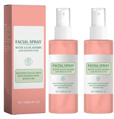 Spray visage Mario Badescu à l'aloe vera,tonique à l'eau de rose,spray d'eau de apaisant pour la peau,aux herbes et à l'eau de rose - Pour tous types de peau 120 ml (2)