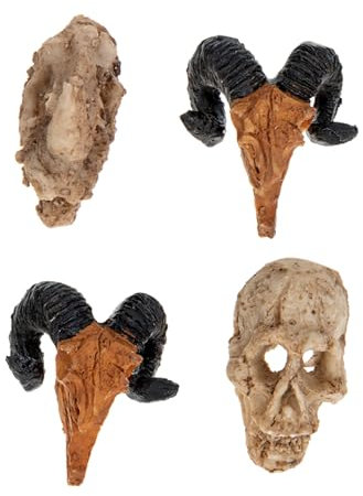 MAGICLULU 4piezas Adornos De Miniatura Decoración De Jardín y Estatuas Pequeñas para Decorar Hogar