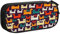 YINGD Mafalda Checkerboard Cute Comic Pen Box Double Layer for School Cartoon Pencil Box Perfect Gifts