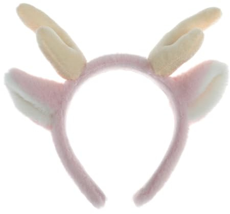 Qsvbeeqj Zimmermädchen Hairhoop Deer Ear Haarreif Täuschen Spaß Stirnband Kostüm Hairhoop Mädchen Mottoparty Kopfbedeckung Anime Kopfbedeckung
