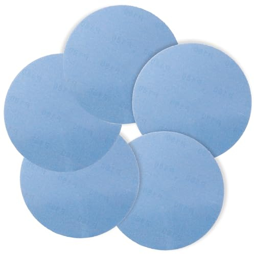 FASTPLUS 180 Grit Ceramic 225mm Mesh Sanding Discs Hook and Loop 10 Pcs | Dust-Free Anti-Blocking Net Sandpaper for Random Orbital Sanders Car Wood Wall Floor Sanding and Fine Finishing
