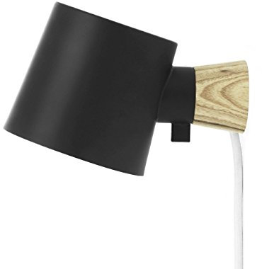Normann Copenhagen - Rise Wandleuchte, schwarz