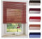 ourdeco® Aluminium-Jalousie / 240 x 160 Rot (Breite x Höhe) / Montage an Wand oder Decke, Premium Alu-Jalousie