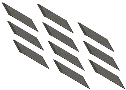 Gedotec Scalpel Professionnel - Lames de Remplacement Universelles DB-48 pour Cutter KDS D-12 - Lame Précision Extrêmement Coupante et Précise pour Hobby - 48 pièces