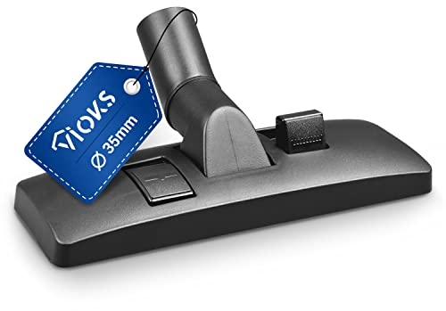 VIOKS Staubsaugerdüse Bodendüse Kombidüse Teppich Bürste Ø 35mm Ersatz für Staubsauger kompatibel mit Bosch Siemens für Teppich- und Hartfußböden