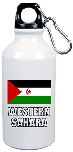 Tipolitografia Ghisleri Borraccia Western Sahara bandiera da 500 ml alluminio234