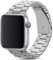 Tasikar Armbänder Kompatibel mit Apple Watch 42mm(Series 10) 41mm 40mm 38mm Prämie Edelstahl Metallarmband Kompatibel mit Apple Watch SE 2 SE Seires 10 9 8 7 6 5 4 3 2 1, Silber