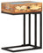vidaXL Beistelltisch U-Form Kaffeetisch Sofatisch Couchtisch Wohnzimmertisch Laptoptisch Tisch Betttisch 45x30x61cm Recyceltes Massivholz