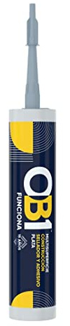 OB1 Multisuperficie Adhesivo Sellador Plata 290ml