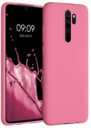 kwmobile Hülle kompatibel mit Xiaomi Redmi Note 8 Pro Hülle - weiches TPU Silikon Case - Cover geeignet für kabelloses Laden - Sweet Candy