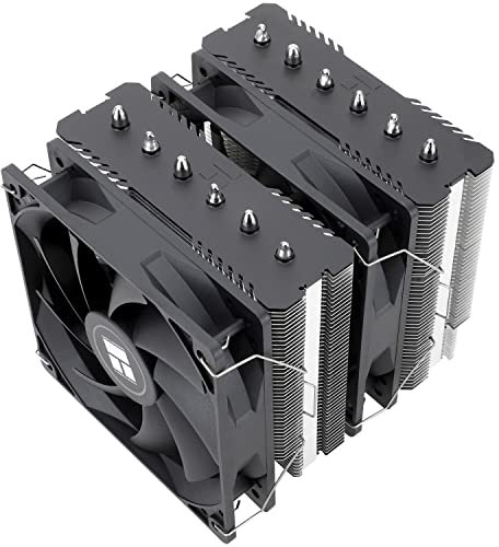 Thermalright Peerless Assassin 120 SE - Enfriador de aire para CPU, PA120 SE, enfriador de CPU de 6 tubos de calor, ventilador dual TL-C12C PWM de 120 mm, cubierta de disipador de calor de aluminio,