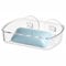 Stronghold Soap Dish Solid Plastic Soap Tray With Two Strong Suction Cup Soap Holder Dish For The Shower Soap Sponge Holder For Bathroom And Kitchen Clear Ideal Space Saver Pack Of (1, plastic)