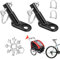Fahrradanhänger Kupplung 2 Stück Universal Fahrrad Kupplung für Outdoor-Aktivitäten Kinderanhänger Fahrradanhänger Hundeanhänger Outdoor-Aktivitätenmit Sicherungsstift Schneeflocke Multi-Tool
