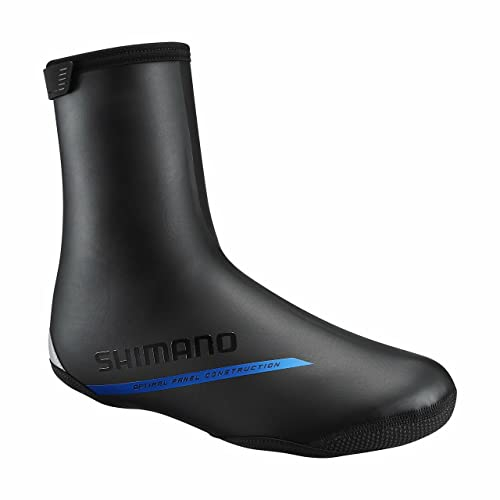 SHIMANO Unisex Sca50405 Road Thermo-Schuhüberzug, Schwarz, Größe XXL (47-49)