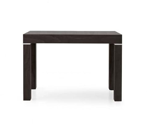 Mar.c.a. Design - Console extensible pour entrée et coin salon, finition matérielle couleur wengé, avec 5 rallonges rétractables de 50 cm (taille fermée 90 x 50, mesure ouverte 90 x 300) - Fabriqué en