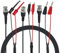 FEMSIS P1197B BNC-Messleitungssatz Messhaken Krokodilklemme 4 mm Bananenstecker auf Q9-Stecker Kabel Oszilloskop-Sondenkabelsatz