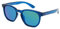 INVU By Swiss Eyewear Group Sonnenbrille Herren Ultra Polarized K2301B, Blau transparent glänzend, 45 Bambino