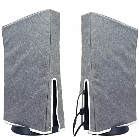 Housse Anti-poussière pour PS5, Fourmi Tissu Anti-poussière Anti-Rayures Housse étanche pour Console Numérique PS5 et pour Console Régulière PS5