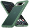 FNDMIL für Google Pixel 8 Pro Hülle mit Kabellosem Laden [Translucent Matt] [Anti-Fingerabdruck] [Militärschutz] Hardcase mit Weich Silikon Handyhülle für Google Pixel 8 Pro Case Dünn 6.7'', Edle Grün