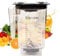 besingki 90oz WildSide+ Jar Replacement Compatible with Blendtec Blender, Commercial Grade - Five-Sided Replacement Blender Jar,Kitchen Container Pitcher Jar for Most Blendtec Blenders