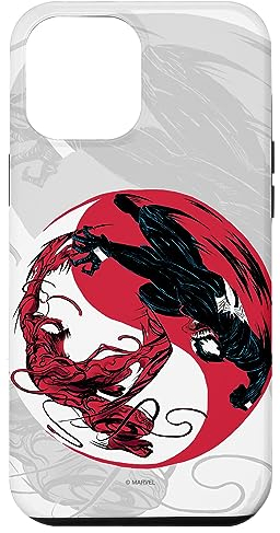 Hülle für iPhone 15 Pro Max Marvel Venom: Lass es Gemetzel geben Yin Yang