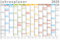 empireposter Jahresplaner 2025 - Wandplaner Kalender - Grösse 91,5x61 cm gerollt