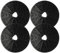 vhbw 4x Aktivkohlefilter kompatibel mit Klarstein Skyfall Smart 10035379, 10035378 Dunstabzugshaube - 17,5 cm