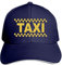 ATOurDealss Taxi Driver Cab Hat Baseball Cap Duck Tongue Cap Outdoor Cap Fashion Black, marineblau, One size