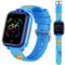 OKYUK 4G Smartwatch für Kinder, GPS-Tracker, mehrere Desktop-Stile zur Auswahl, Zwei-Wege-Anrufe, Bildkompetenz, SOS, WLAN, wasserdichter Touchscreen für 4–12 Jungen und Mädchen (Blau) (T13 Lila)