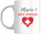 fapadjo Mug Personnalisé pour Infirmière, Céramique, 330 ml, Deux Faces Imprimées, Micro-onde et Lave-vaisselle