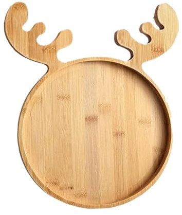 Platos De Cena Para Árbol De Navidad - Platos De Servicio De Navidad, Plato De Frutas Reutilizable Para Árbol De Navidad, Tablero De Servicio De Navidad | Bandeja De Servicio Lavable Para Árbol De