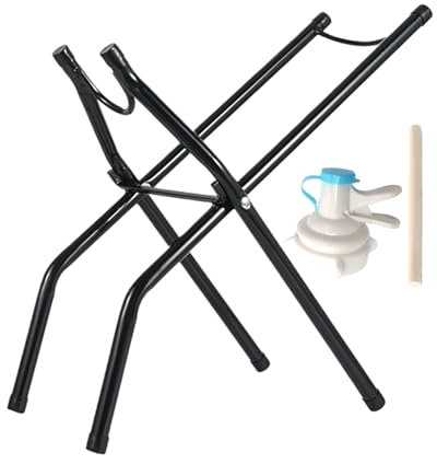 Support Pour Bidons 20L | Range-Bouteilles | Organisateur Pliable avec Bec Verseur et Levier, Rangement Gain de Place pour Cuisine Maison