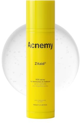ACNEMY ZITAID Beruhigendes Gesichtswasser gegen Unreinheiten, reinigend und erneuernd mit hypochloröser Säure, 100 ml – reduziert Rötungen, stärkt Hautbarriere und lindert Reizungen