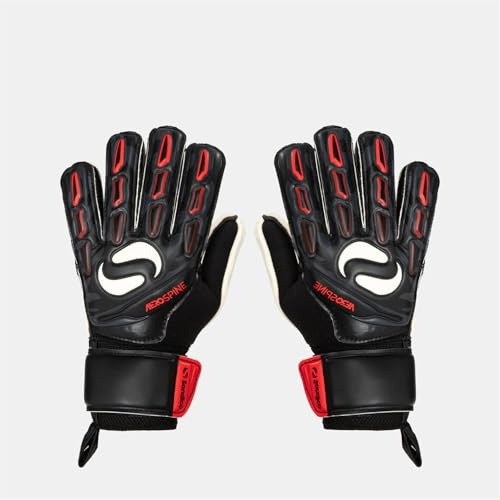 Sondico Unisex Aerospine Goalkeeper Gloves Black/red 7