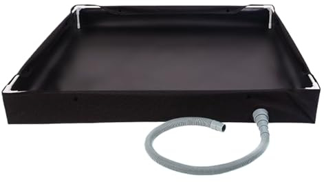 Yanayi Receveur de douche de camping - Plancher de douche portable pliable pour camping-car - Accessoire de voyage pour la randonnée, le trekking, le camping, la road trip